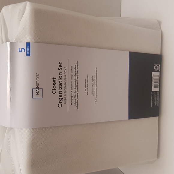 Mainstays Storage & Organization Mainstay Closet Organizer Set 5pcs